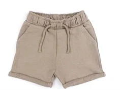 Lil Atelier mocha meringue sweatshorts